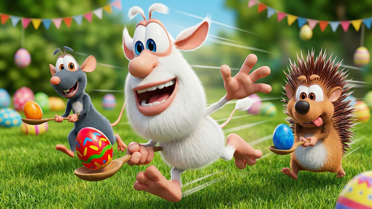 بوبا - أنشطة عيد الفصح - أفلام متحركة للأطفال
