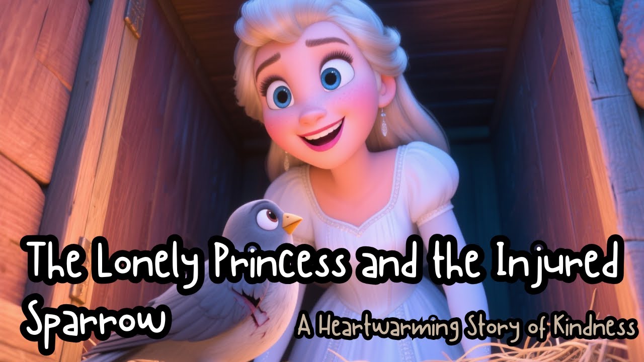The Lonely Princess and the Injured Sparrow | A Heartwarming Story of Kindness