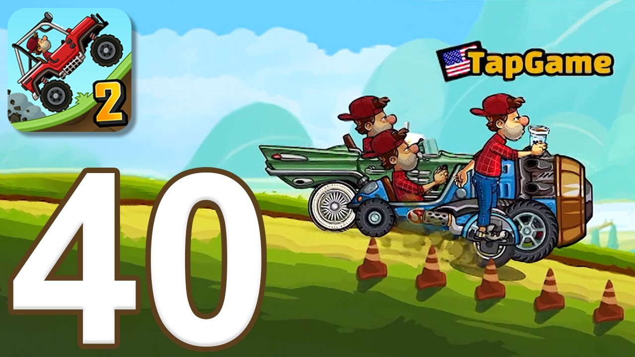 Hill Climb Racing 2 - Gameplay Walkthrough Part 40 - Adventure Tokens (iOS, Android)