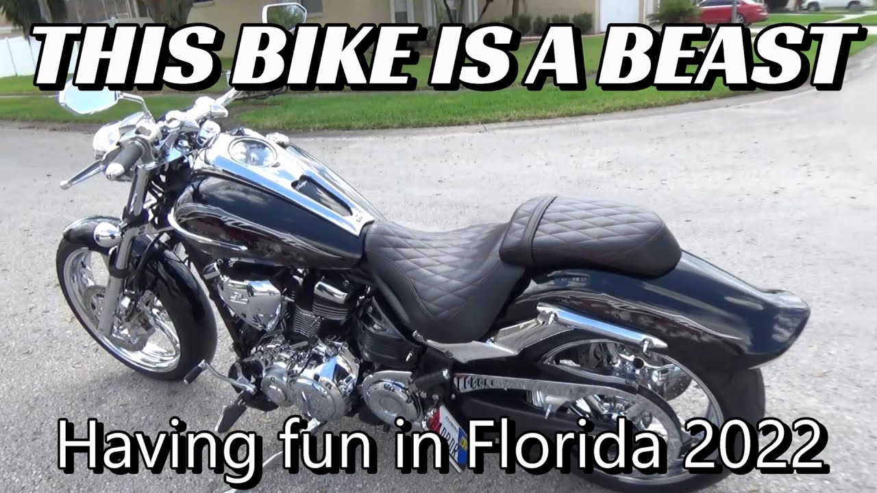 Riding The Raider - Motorcycle Lithium Batteries - Having Fun in Florida 2022