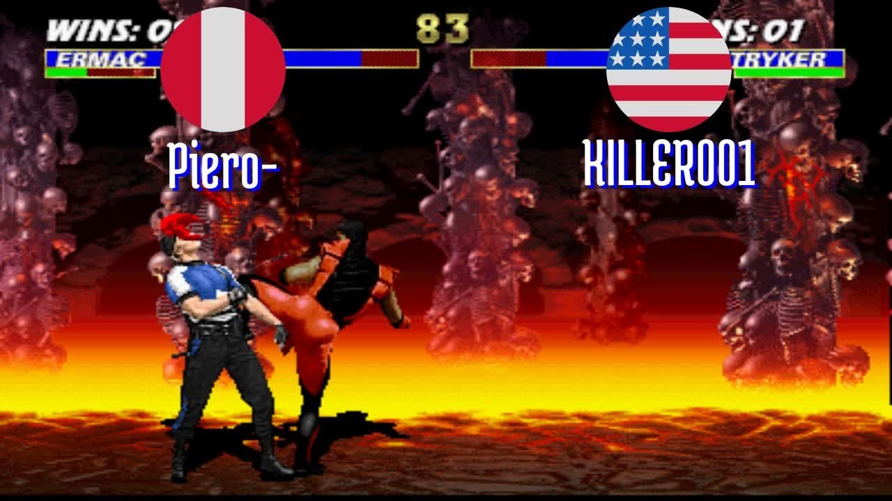 FT5 @umk3: Piero- (PE) vs KILLER001 (US) [Ultimate Mortal Kombat 3 Fightcade] May 1