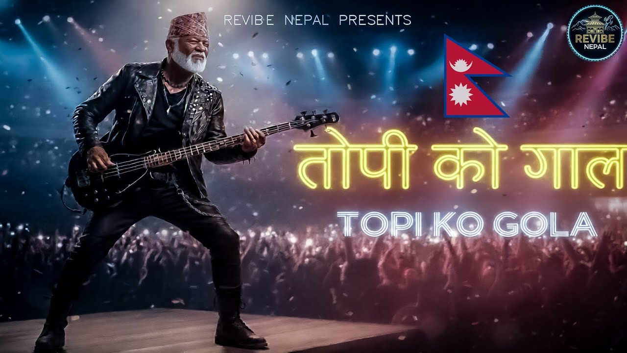 Topi Ko Gola - Official Lyric Video | Revive Nepal Presents