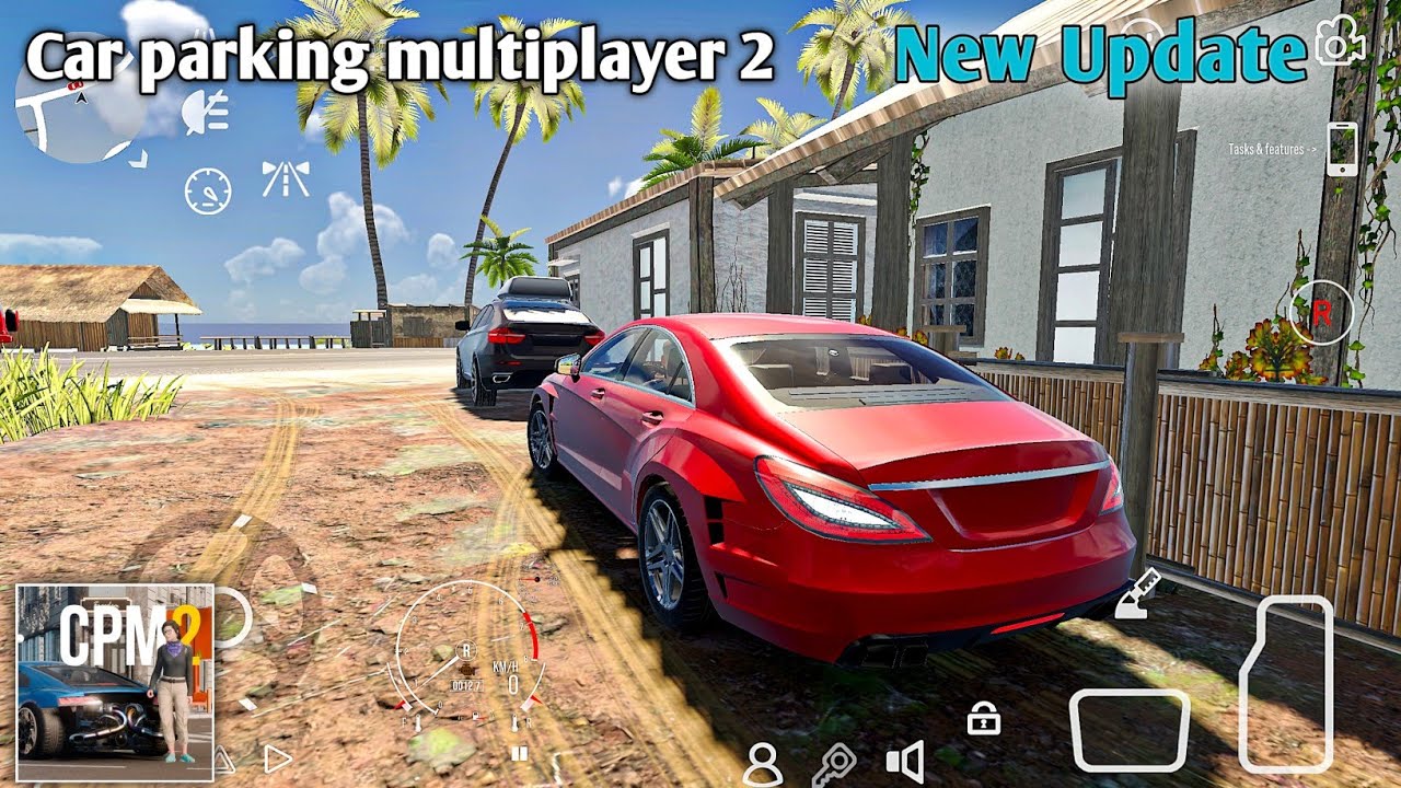 Snow Driving Gameplay - Car Parking Multiplayer 2 - Mercedes Benz Driving - New Update 