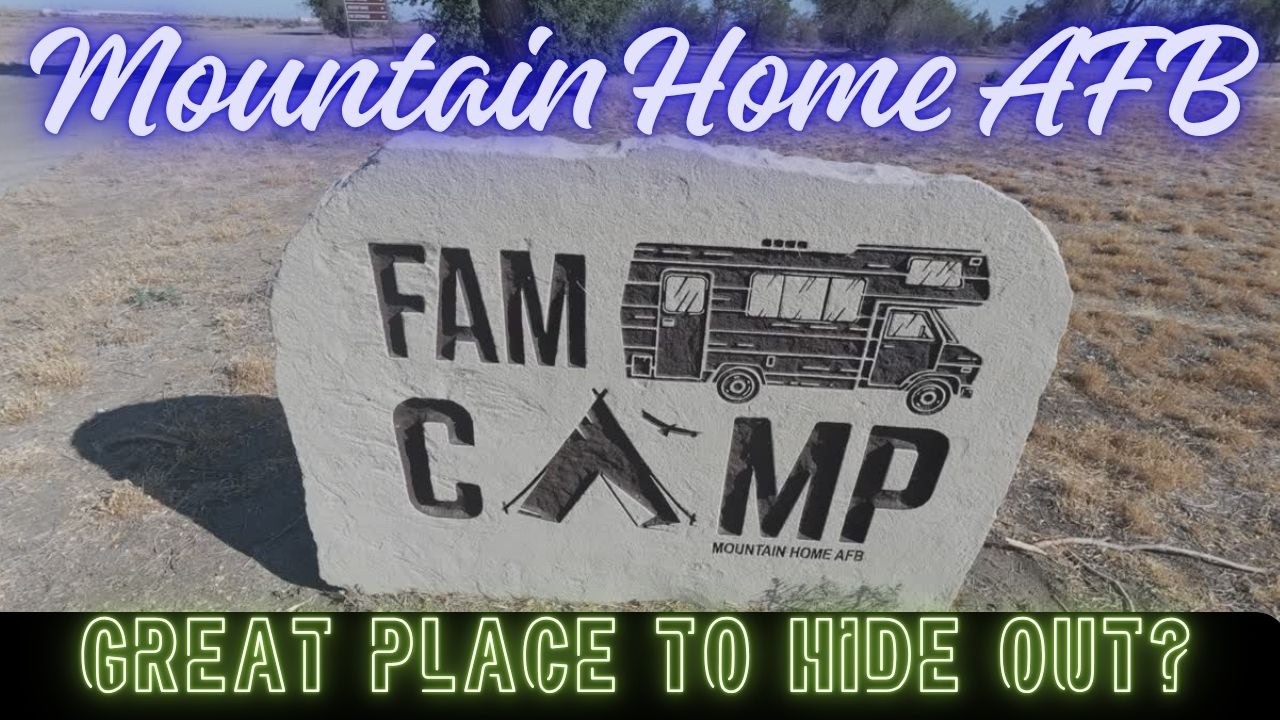 Едем в кемпинг для военных FamCamp в Айдахо