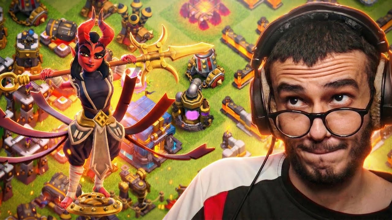 كلاشنس وخبجون يختار لي الهجمة!! Clash of Clans #73