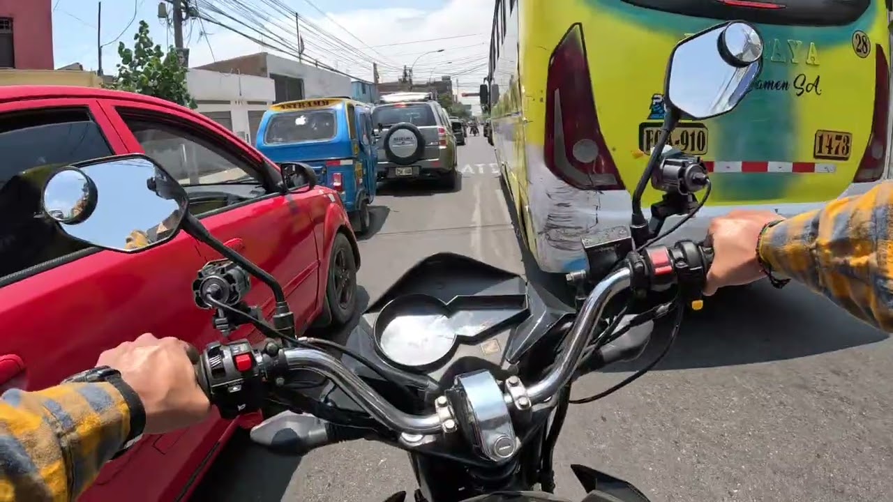 ¡Me encontré con mucho tráfico 😱 en el Rímac!