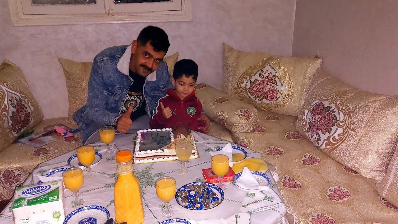 عيد ميلاد🎂 ولدي إلياس الصغير ديال الدار/كمل 4سنوات🎂🎂