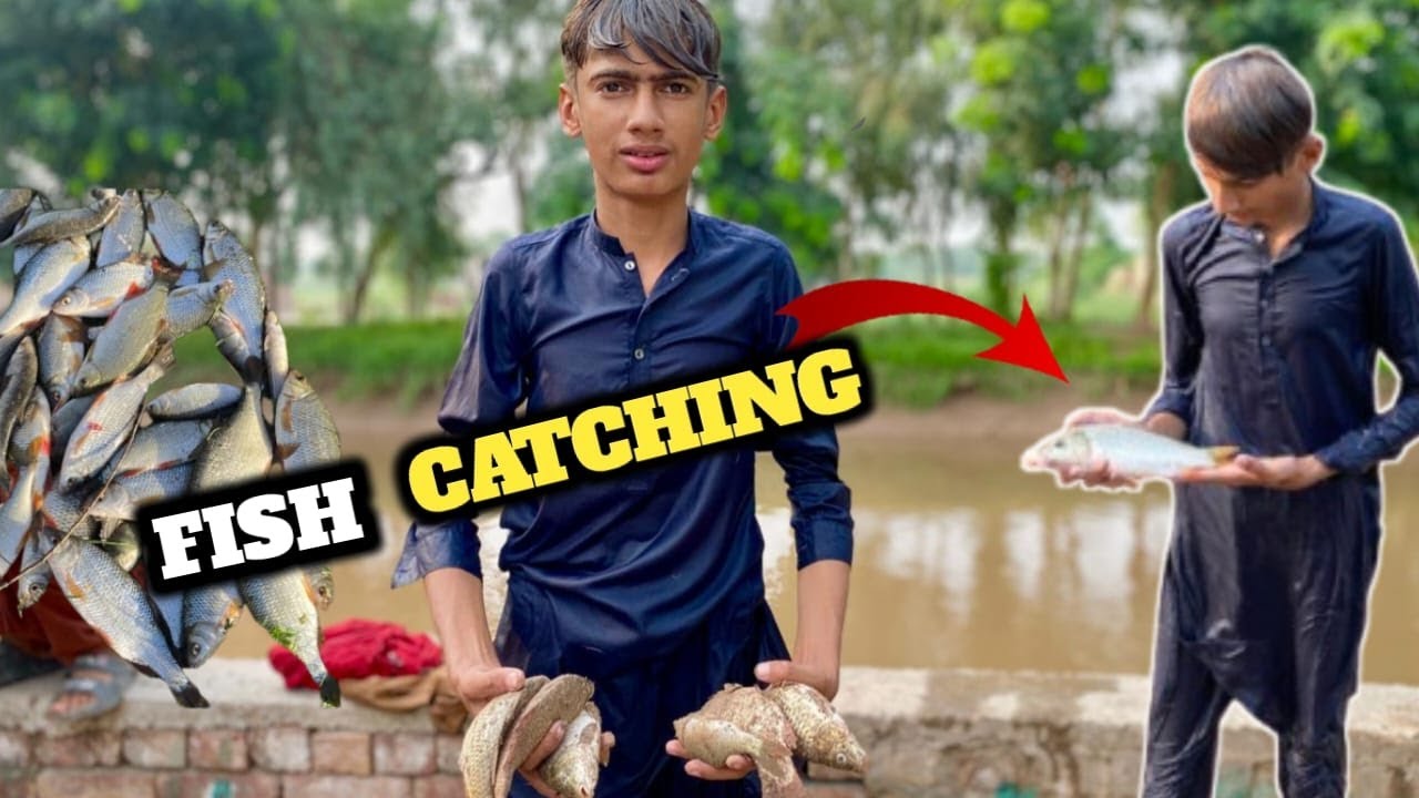 Desi Way of catching Fish 😊