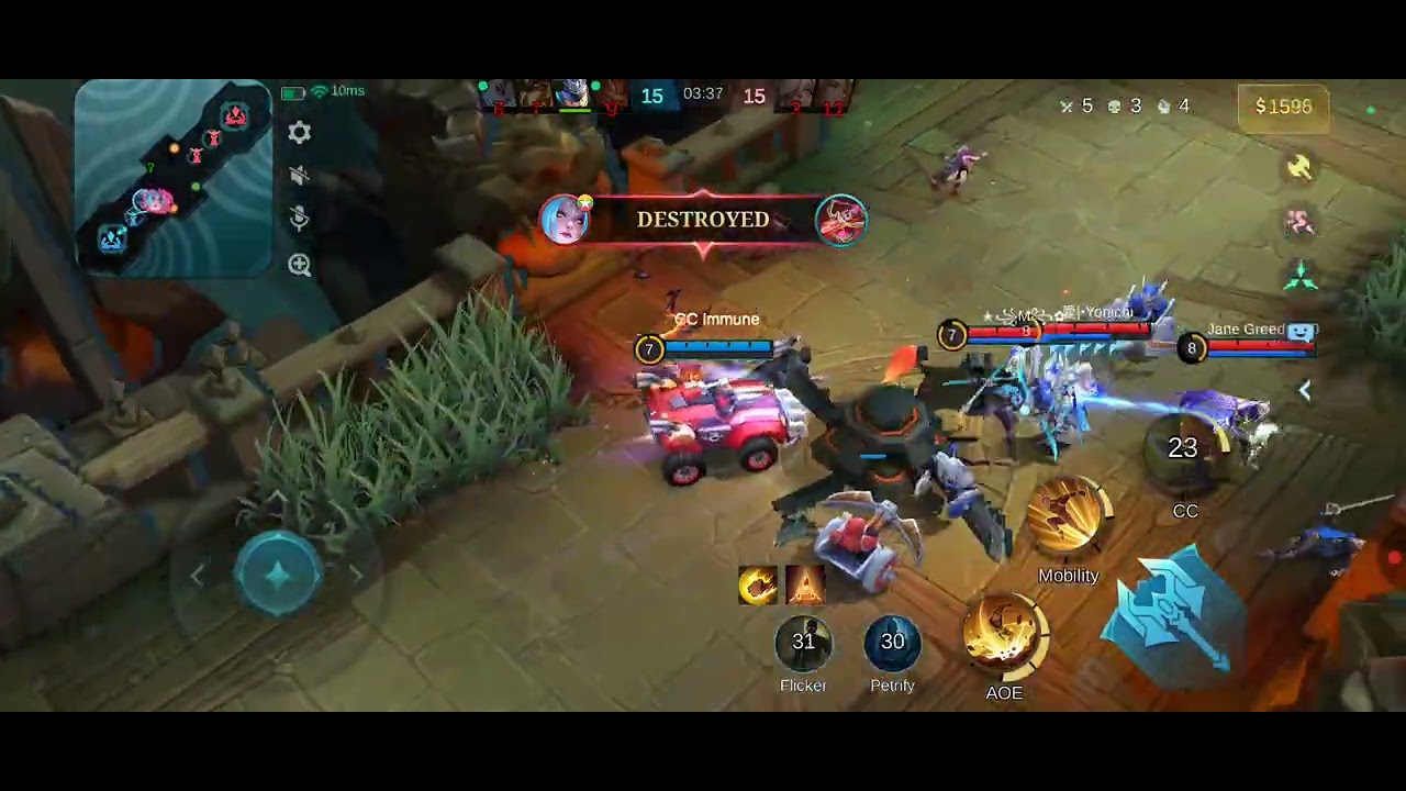 အပြင်းပြေ Brawl လေးပါ#mlbb#youtube 