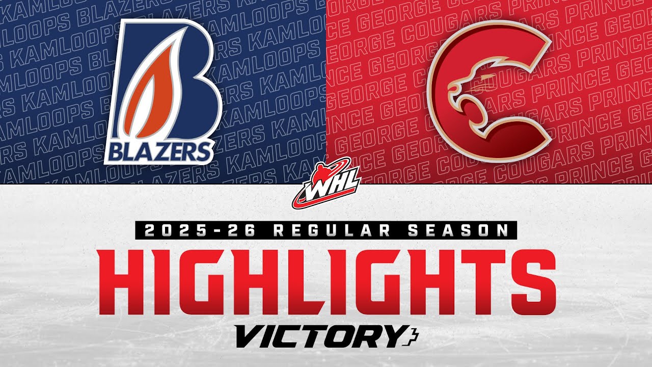 Kamloops Blazers at Prince George Cougars 12/12 | WHL Highlights 2025-26