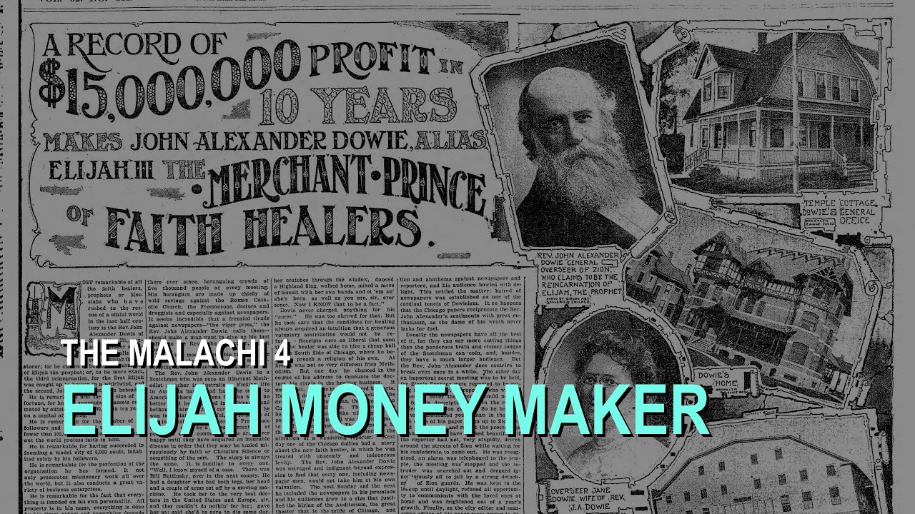 Malachi 4 - William Branham Cult Strategy