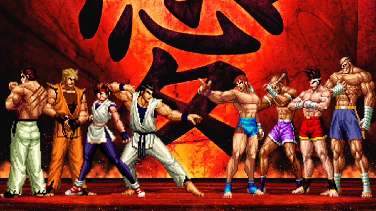 [KOF Mugen] Karate Team Vs. Muay Thai Team
