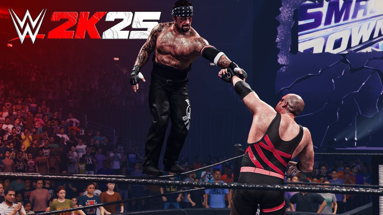WWE 2K25 | KANE VS UNDERTAKER🔥!! #wwe2k25 #shortsfeed #shorts