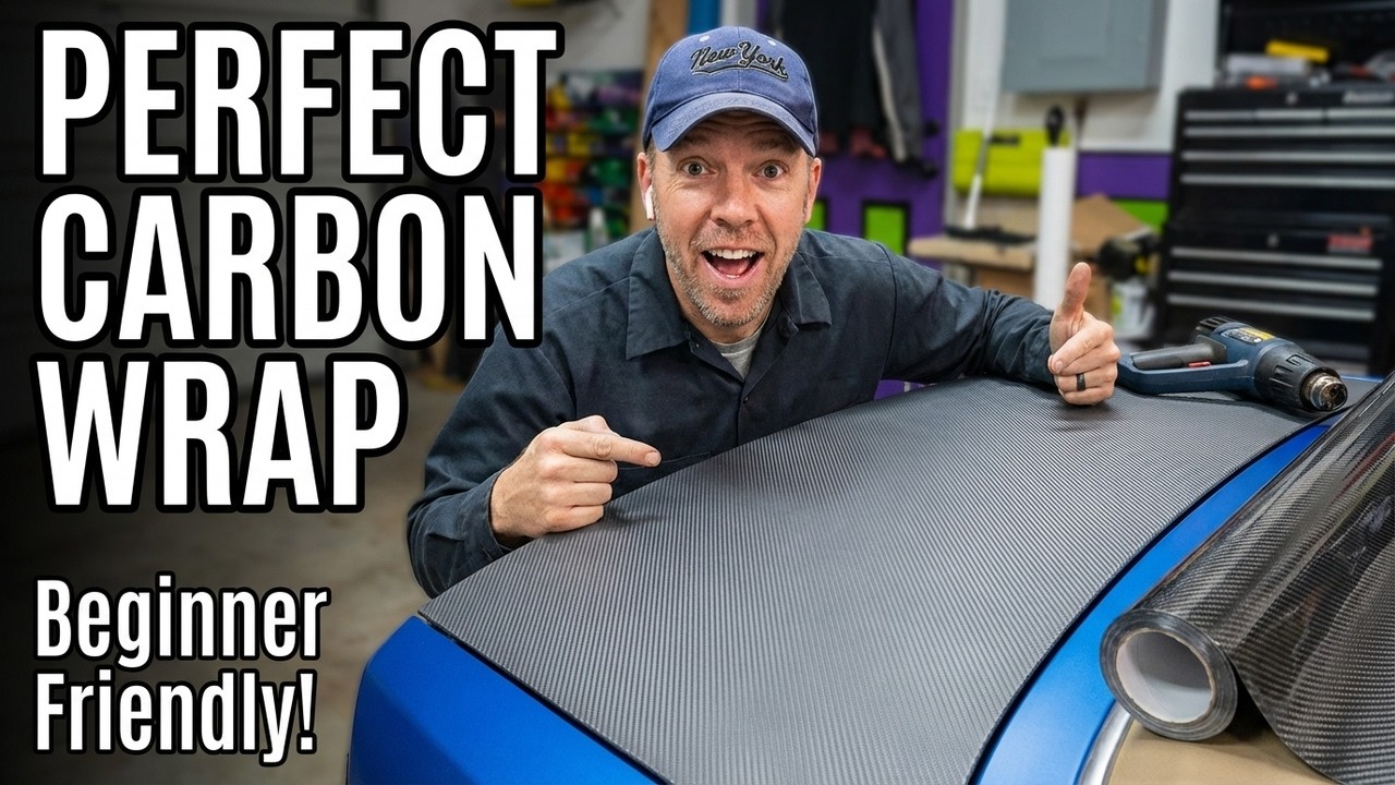 Beginners Guide to wrapping cars. BMW E46 show car gets trunk wrapped.