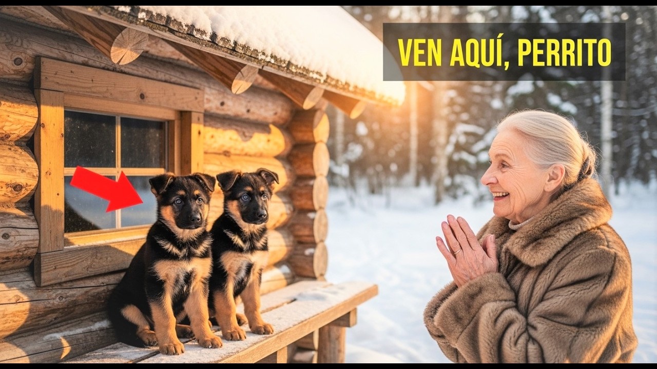 UNA ANCIANA SALVÓ A DOS PERROS — AL DÍA SIGUIENTE, LA POLICÍA LLEGÓ A SU CASA