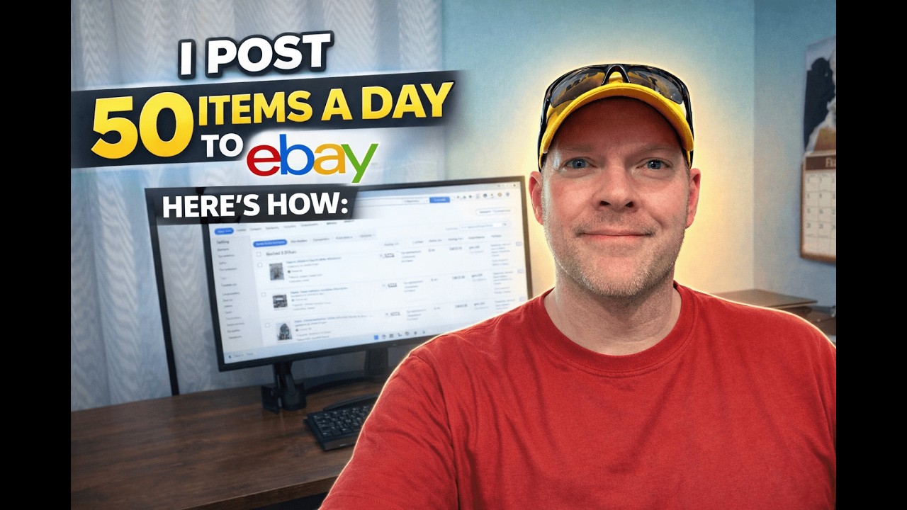 The System I Use to List 50 Items a Day on eBay