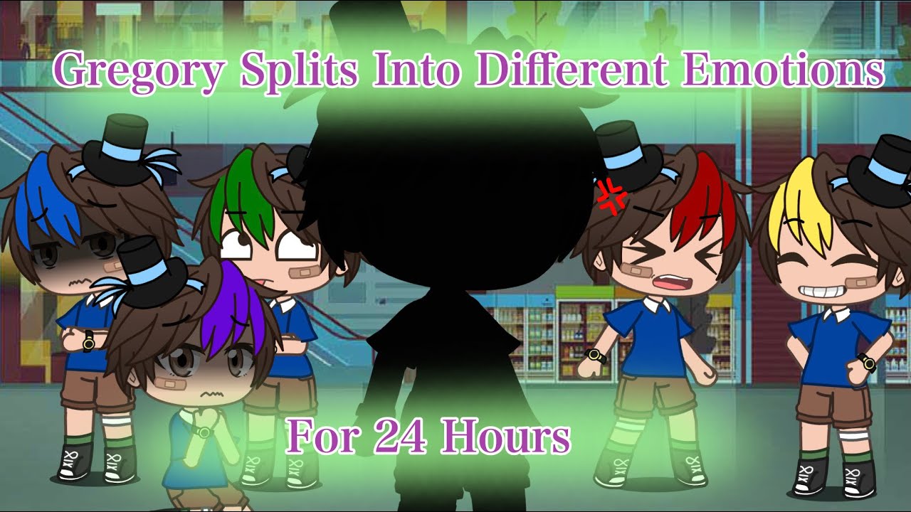 Gregory Splits Into Different Emotions For 24 Hours - FNAF SB