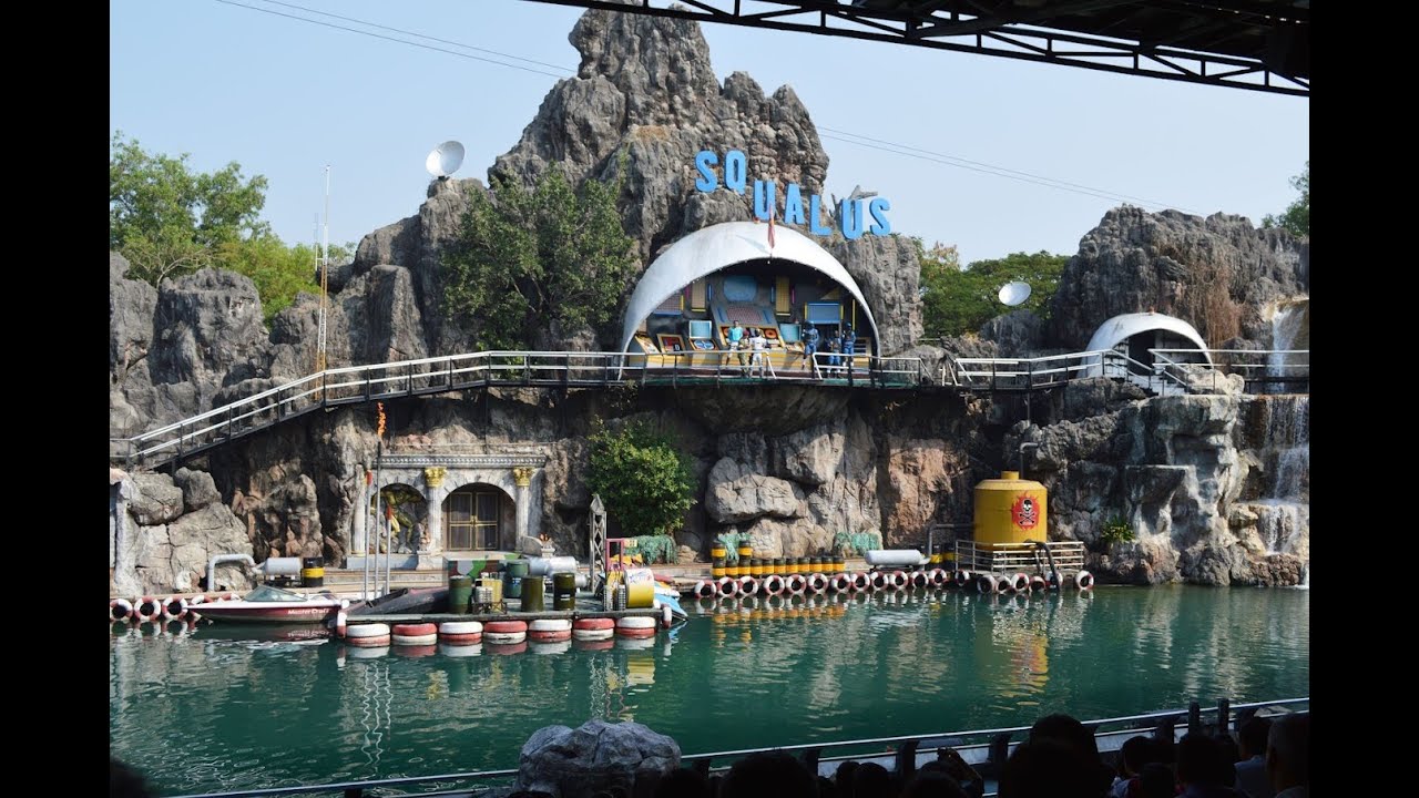Spy War Show in Safari World Bangkok, Thailand