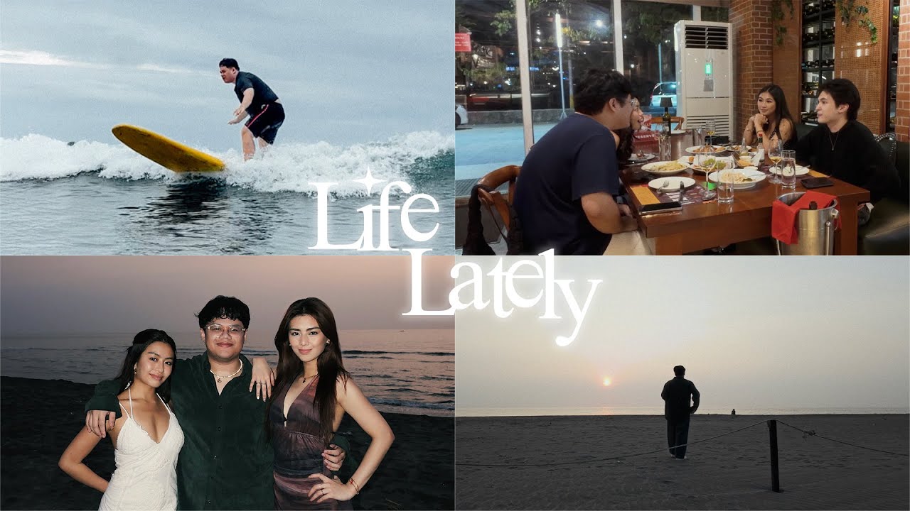 life lately ✧ dinner with friends, bowling, la union, and siargao