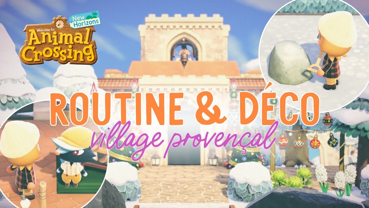 Routine, travaux & déco (on chill un maaaax) - Animal Crossing New Horizon