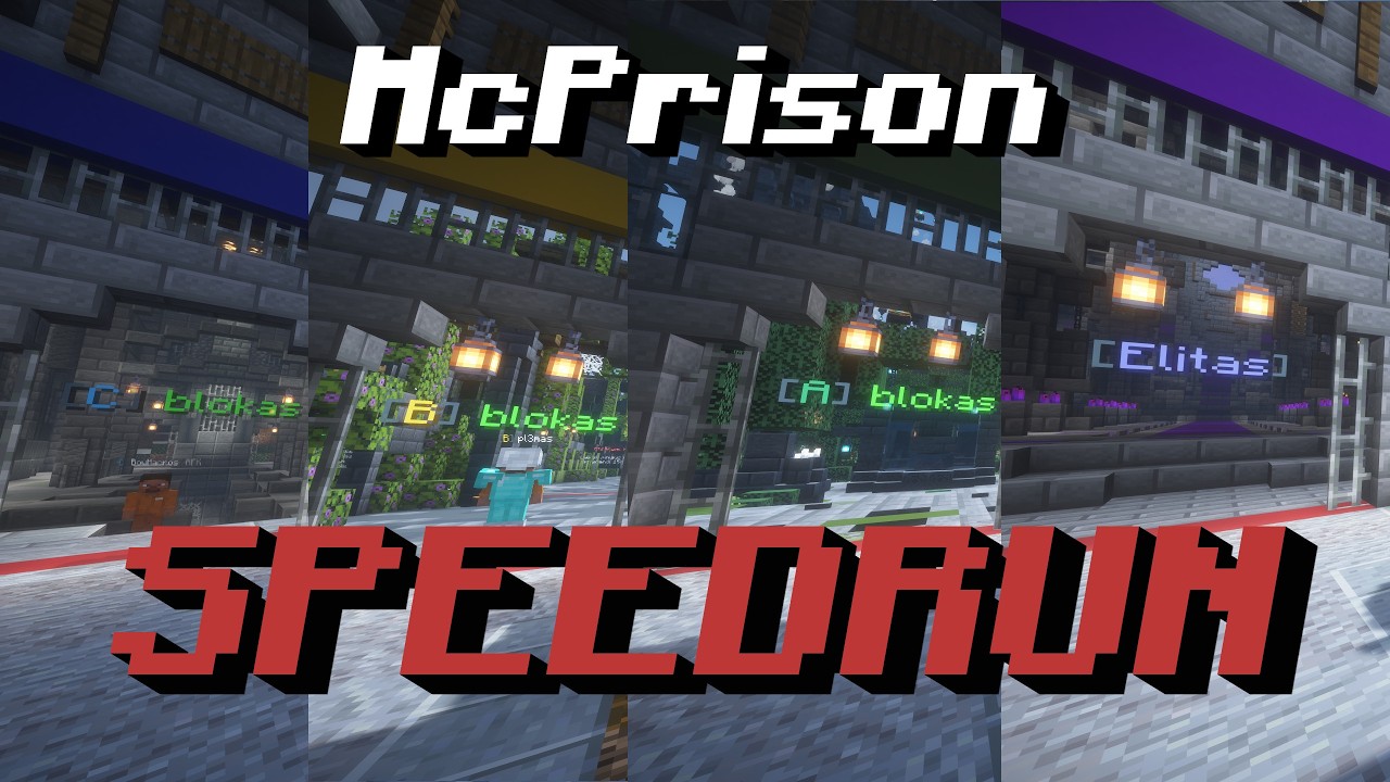 McPrison v16 Ep. 1: Speedrun!!!