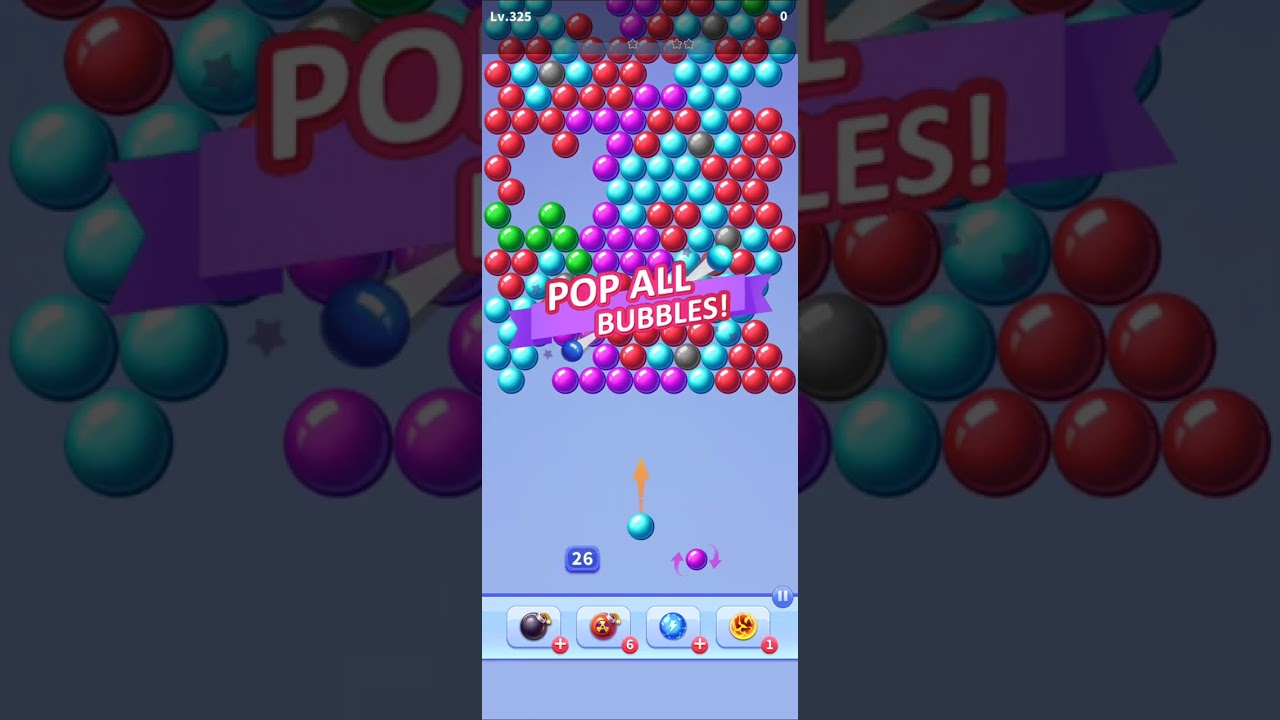 Shooting games gaming gameplay shoot bubble game 🎯🎯🎯🎮