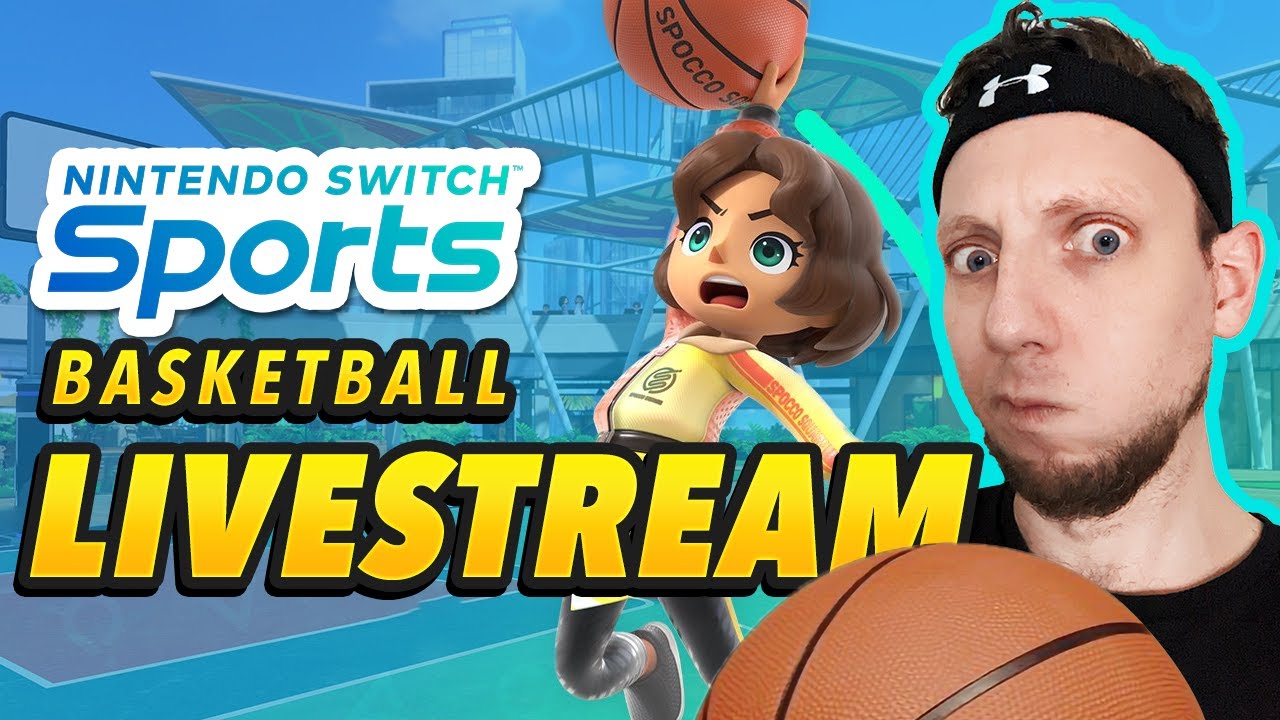Let's Check Out the New Basketball Update in Switch Sports! - Livestream