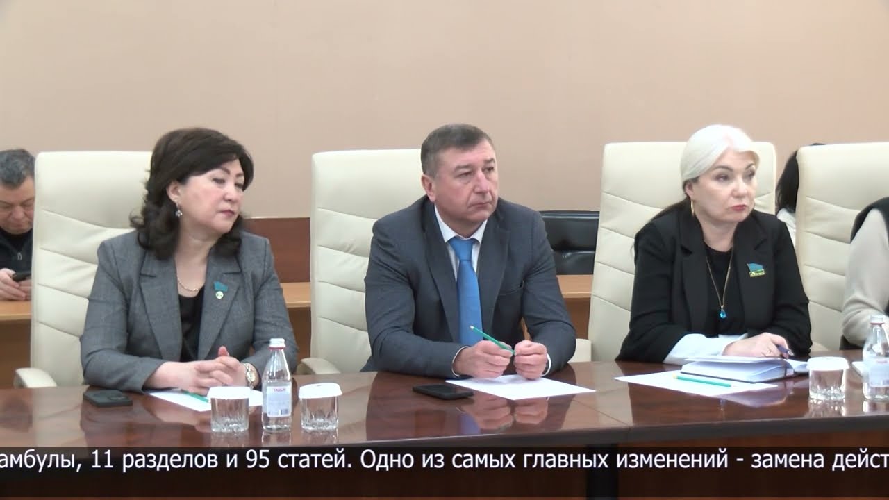 Конституционную реформу обсудили на заседании общественного совета СКО