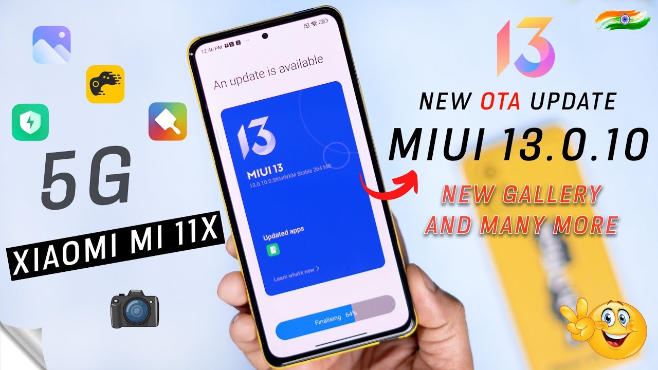 Mi 11x Official MIUI 13.0.10 OTA Update Full Changelog and Features | MIUI 13 Update Before MIUI 14