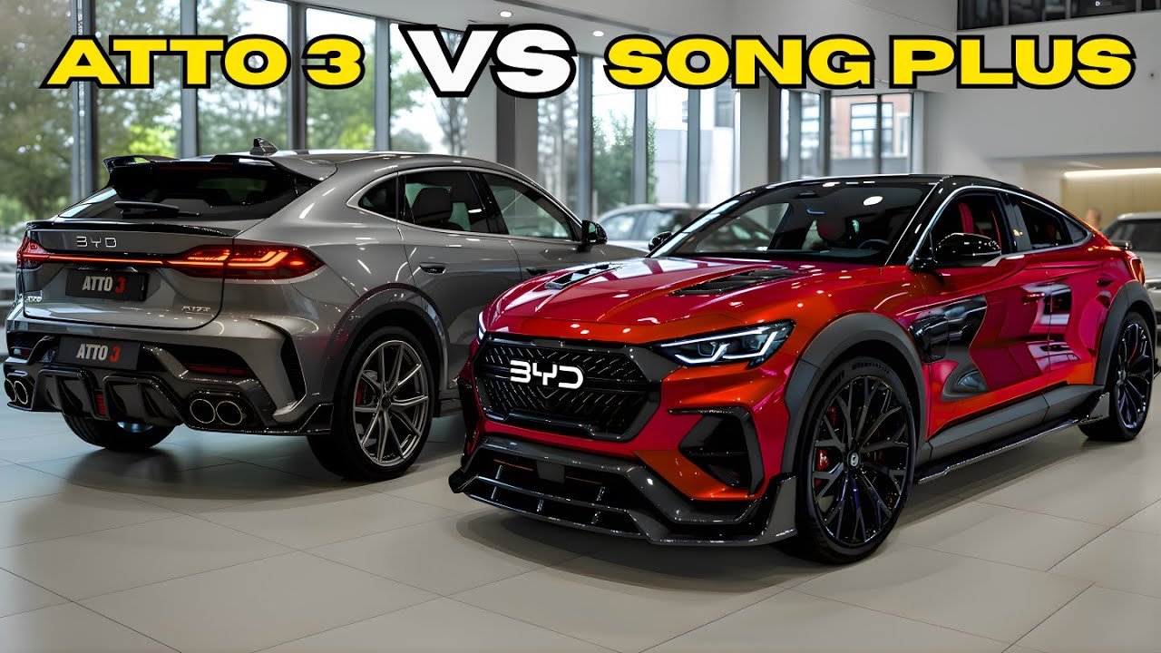 BYD Song Plus 2026 против BYD ATTO 3: кто на самом деле лучше? Победитель определён!