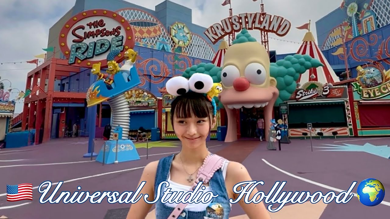 アメリカユニバ🌏💫日本と全然ちがうんだねーvlog
