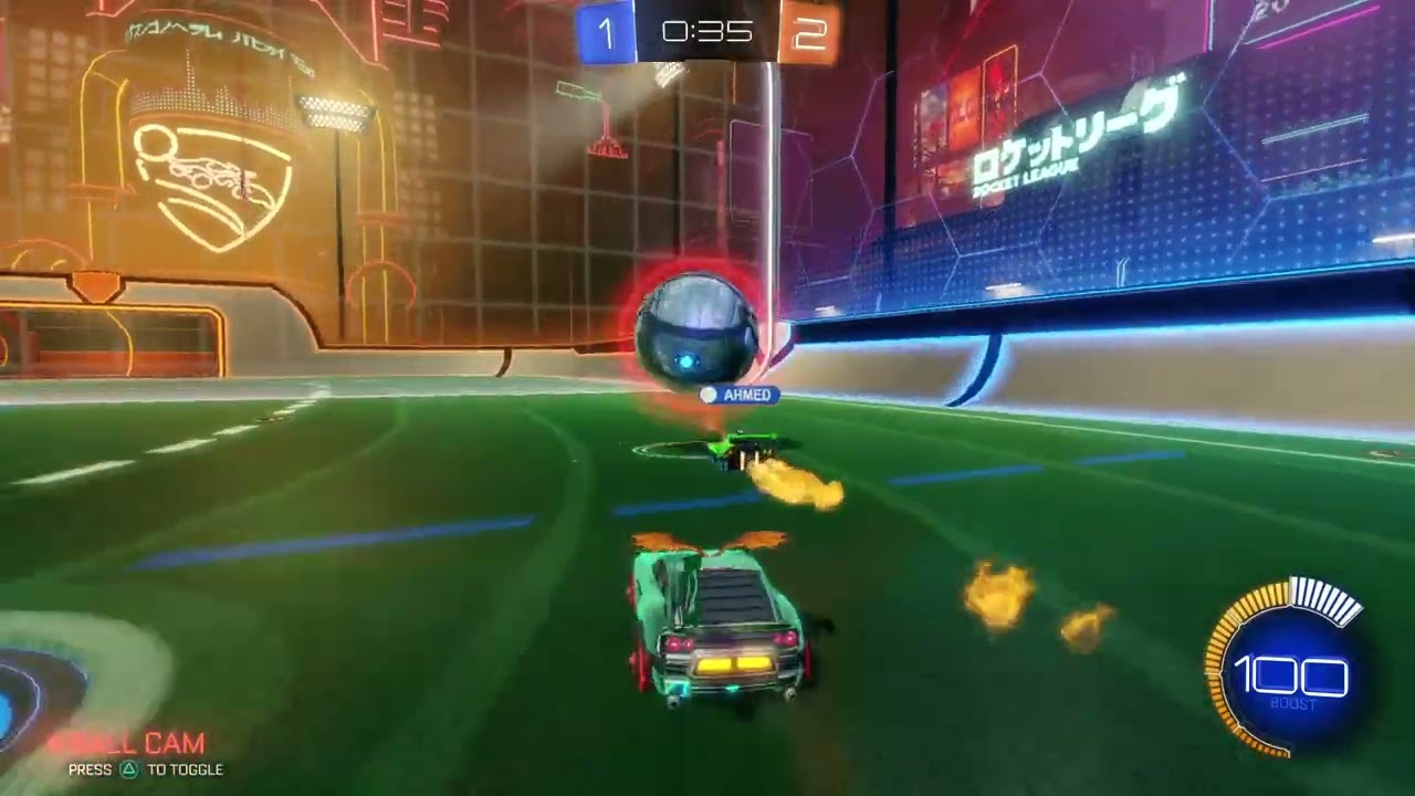 Rocket Leagueلعبت البوست اللانهائي
