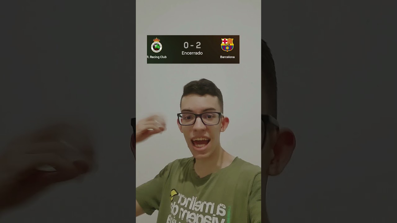 O Barcelona quase quebrou meio mundo agora.