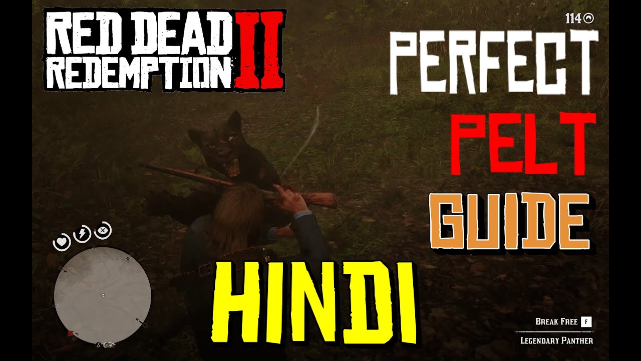 RDR2 Perfect Pelt Guide 🐾 | Hunting Tips in Hindi | Red Dead Redemption 2