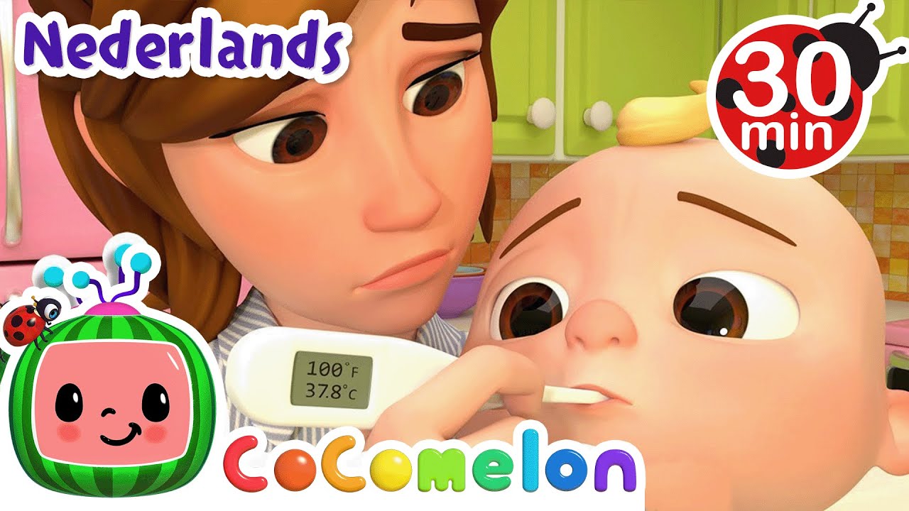 Baby is ziek | CoComelon Nederlands - Kinderliedjes