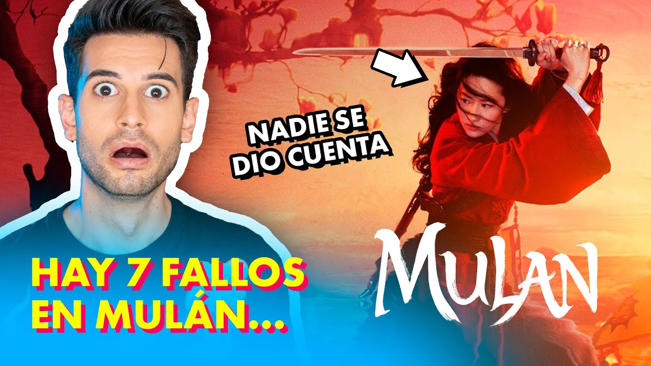 ENCONTRÉ 7 FALLOS EN MULAN 🏯 ¿Por qué no se corta el pelo? 😱