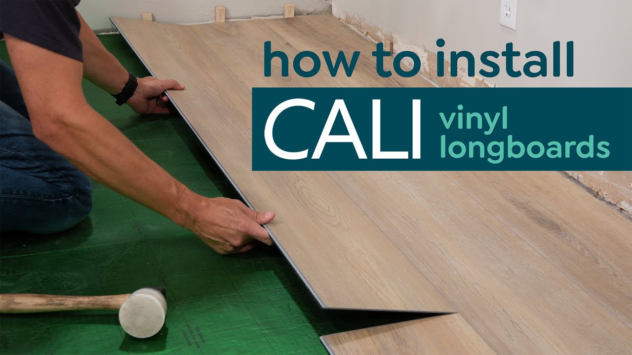 Как установить виниловые лонгборды Cali Vinyl Plank