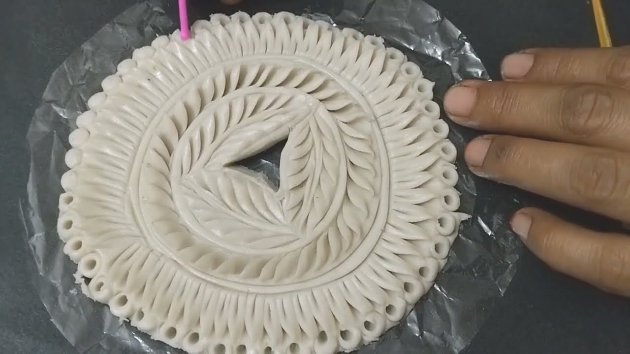 Unique nokshi pitha design l pita design l pitha recipe