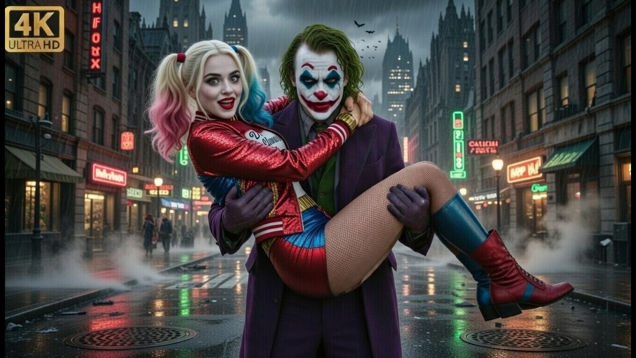 Batman & Spider-Man vs Harley Quinn: Trapped in the Abandoned Carnival (THRILLER)
