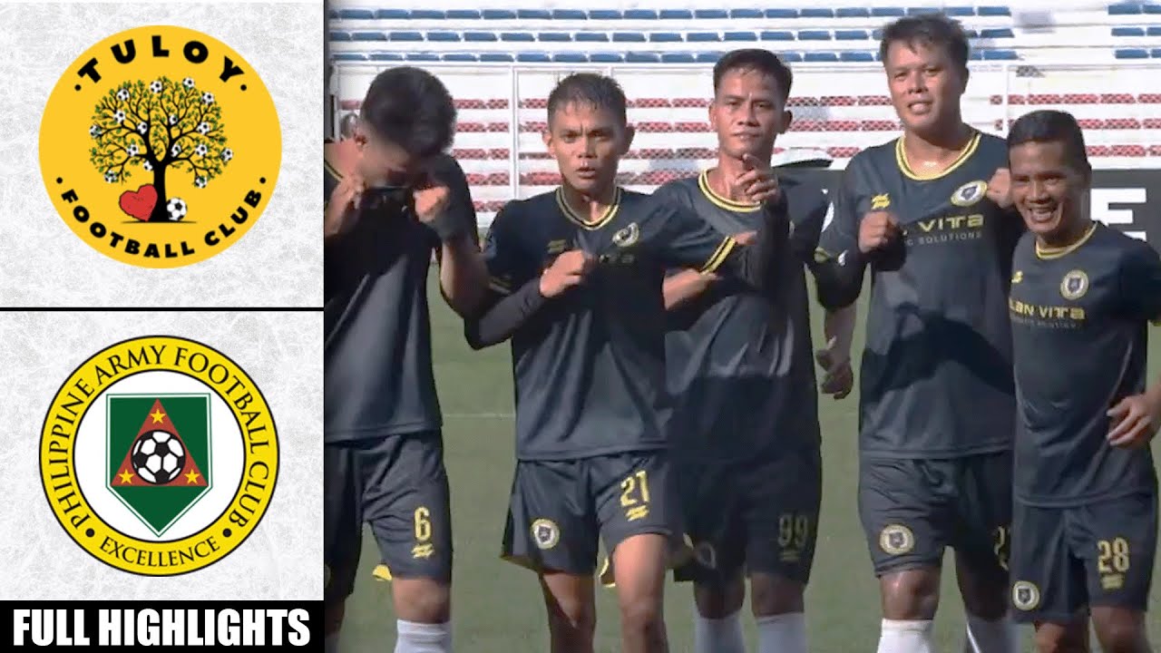 Tuloy FC vs Philippine Army FC - PFL 2024 Full Highlights