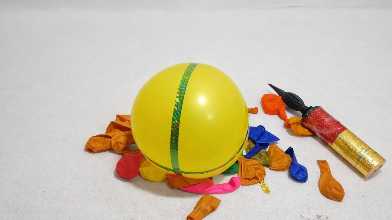 How to Make Balloon Football at Home | Simple & Easy Method #funny 