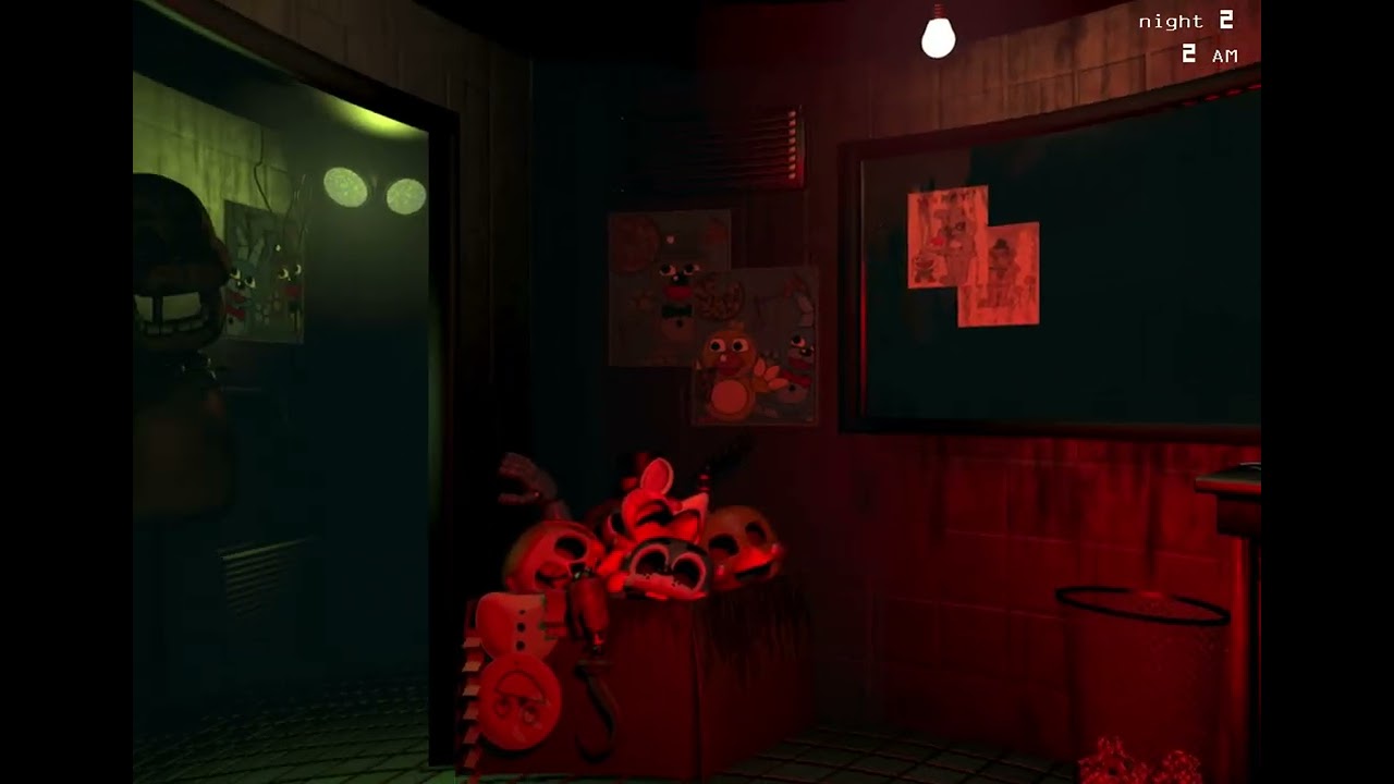 Playing fnaf 3 part 1