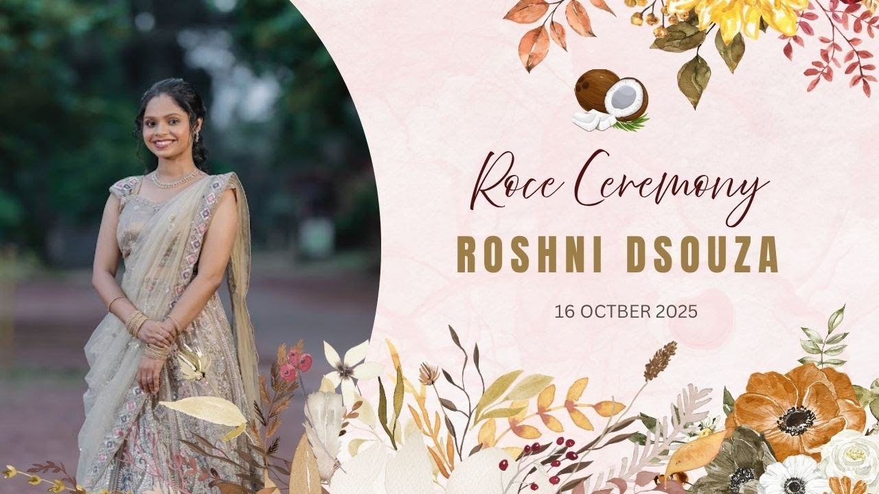 ROCE CEREMONY ROSHNI DSOUZA | JAY PHOTOGRAPHY | TRADITIONAL CEREMONY  | MANGALORE ROCE