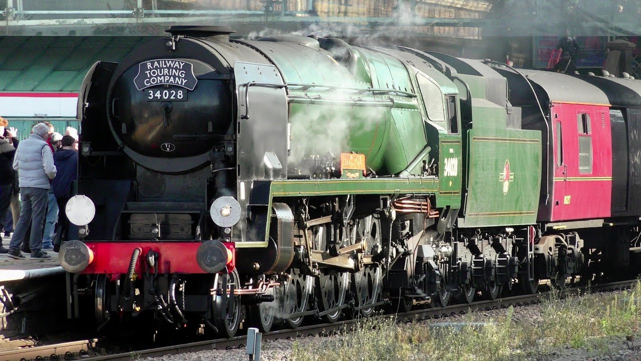34028 Eddystone at Chester!