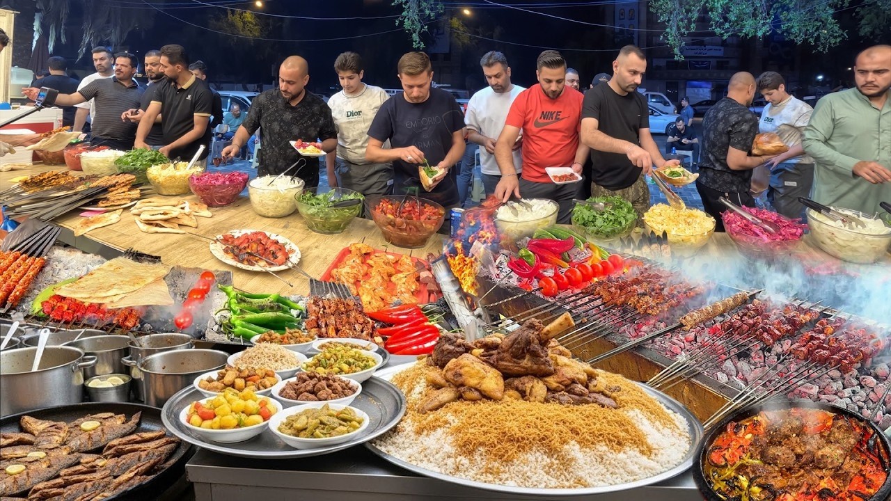 RAMADAN in KURDISTAN: BEST Traditional Street Food Tour in ERBIL