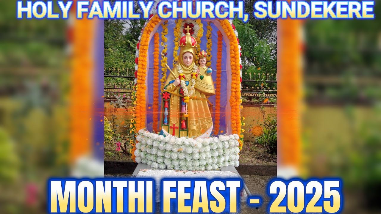 Monthi Feast 2025 - Holy Family Church, Sundekere 
