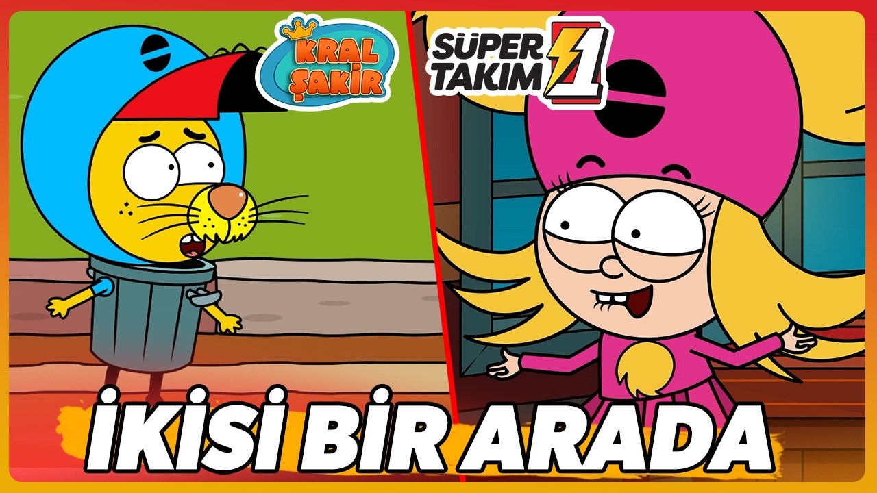 Kral Şakir ve Süper 1 Takım | İKİSİ BİR ARADA - 58 📣 ÇİFTE MACERA! 📣
