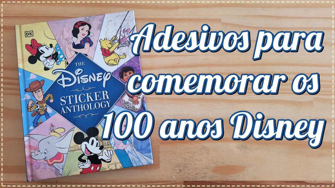 REVIEW Livro The Disney Sticker Anthology