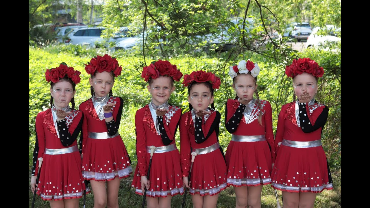 Mažoretky SPIRIT Senica - Miniformácia baton deti 2022