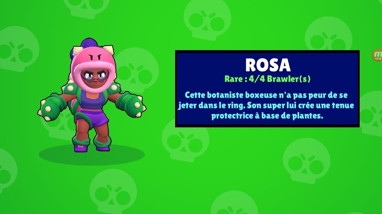 ON DEBLOQUE ROSA BRAWLEUR RARE !!!